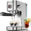 SPACEKEY Espresso Machine with Milk Frother