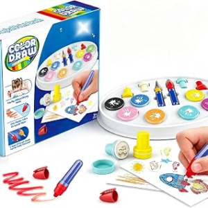 Leroxo Magic Paint Set,Mess Free Painting Station for Kids, Toddler Coloring,Gift for 3,4,5,6,7,8,9 Year olds (Paint Set)