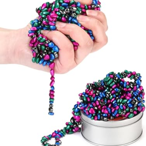550pcs Multicolor 4 in 1 Magnet Balls Desk Toys for Adults, Ferrite Crags Magnetic Putty Desk Fidget Toys for Office
