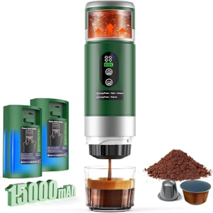 Portable Coffee Maker with Removeable Battery