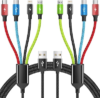 4 in 1 Multi Charging Cable 2 Pack