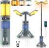 LUXMO PREMIUM Rechargeable Telescopic Camping Lights