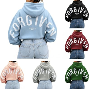 TOUMOV Women Unisex Christian Hoodies