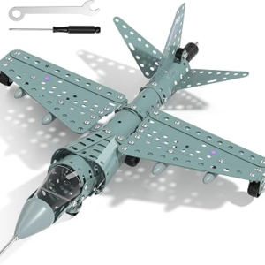 Model Airplane STEM Building Projects Toys – DIY Building STEM Projects Toys for Kids Boys Girls Ages 8-12-16, Assembly Science Kit Model Plane Birthday Gift Toy for Kids Boys 8 9 10 11 12 Years Old
