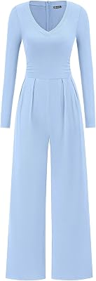 PRETTYGARDEN One Piece Long Sleeve Jumpsuit