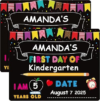 PETCEE First Day of School Board Sign