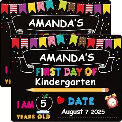 PETCEE First Day of School Board Sign