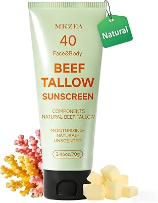 MKZEA Beef Tallow Reef Safe Sunscreen