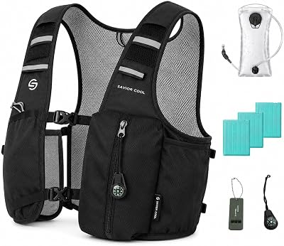 Cooling Vest for Men Women, Hydration Vest for Running Hiking