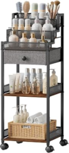 Makeup Organizer Cart with Drawer