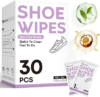 ZHENYEMEI 30 Packs Sneaker Cleaner Wipes