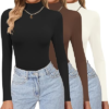 EKOUAER 3 Pack Turtleneck Shirts