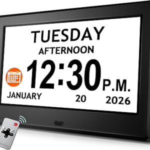 PASTIGIO 7Inch Digital Day Clocks