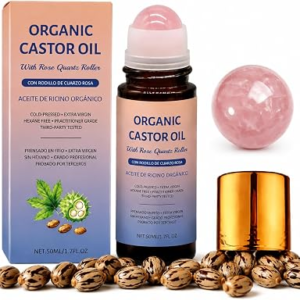 AHHUE Organic Golden Castor Oil Roll-On