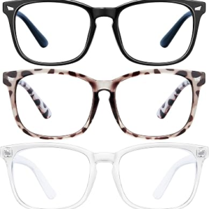 HUNSQUER Blue Light Glasses 3Pack