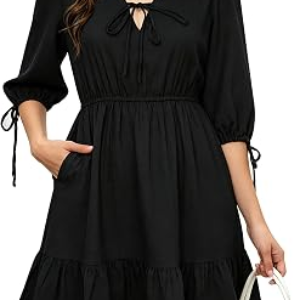 ECOWISH Womens Mini Dress