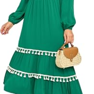 Ystguic Long Sleeve Dresses