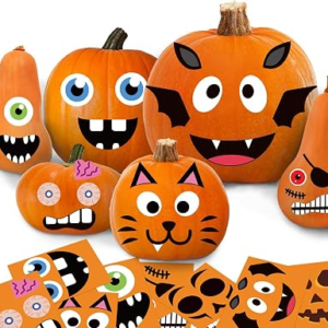 FUNNLOT Halloween Pumpkin Stickers Decorations