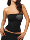 SUPERARUGOO Built In Bra Strapless Tube Top