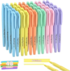 QICEWINLY 48 Count Pastel Highlighters Bulk