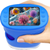 Pozifu 1000X Handheld Microscope for Kids: Pocket Digital Microscope with 1080P&2.0”IPS Screen&Photo/Video – Portable Edu Science Kits for Girls Boys – STEM Toys Birthday Gifts Ages 3-6 6-12(Blue)