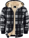 ZITY Men Flannel Hoodies