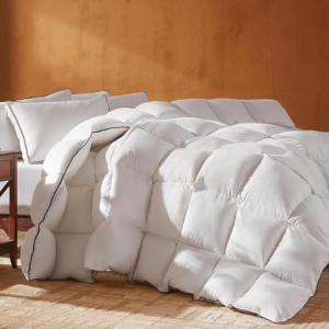 RICHTRY Goose Feather Down Fiber Comforter