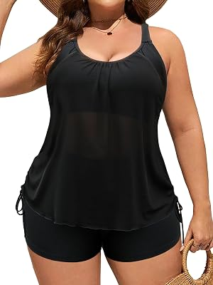 NIEYOOK Plus Size Tankini