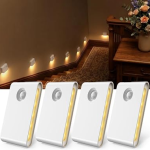 EZVALO 4 Pack Motion Sensor Night Light
