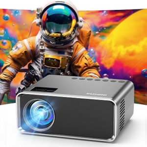 Projector | Projector with WiFi and Bluetooth, Movie Projectors Native 1080P FHD, Compatible w/HDMI/USB/iOS/Android/Windows/TV Stick