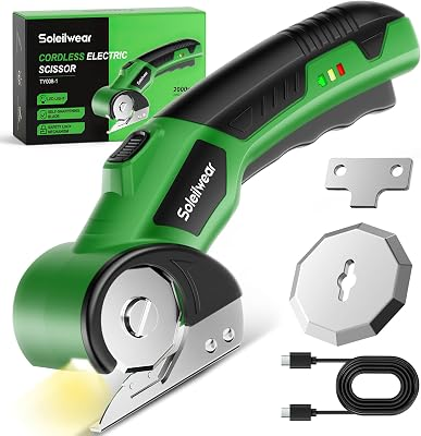 SOLEILWEAR Rechargeable Cardboard Cutter
