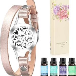 SOMORA Aromatherapy Diffuser Bracelet Gift Set