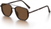 EIUIZAH Tangle Free Polarized Square Aviator Sunglasses