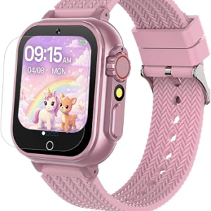 Kids Smart Watch, Girls Boys Smartwatch with 32 Built-in Games Camera Video Recorder Player,Ped