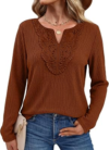 WIHOLL Womens Long Sleeve Tops