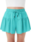 Stelle Girls 2 in 1 Butterfly Shorts Flowy Athletic Shorts