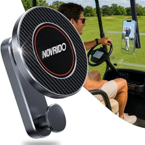 NOVRIDO Golf Cart Phone Holder