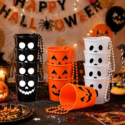 BEARHUG 12 PCS Halloween Shot Glasses