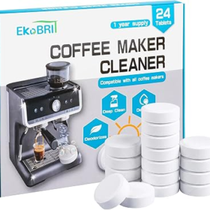 Coffee Machine Cleaner & Descaler Tablets 24 Count