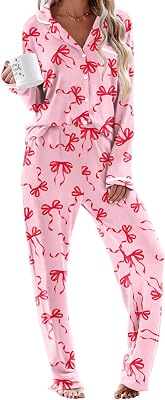 Ekouaer Womens Pajama Set