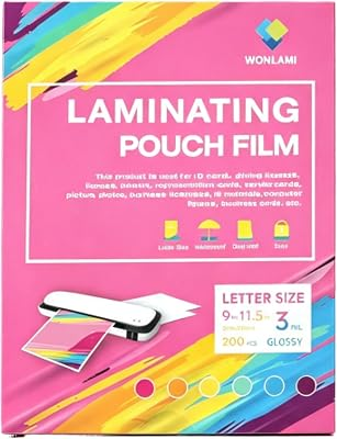 Laminating Sheets 8.5 x 11,3MIL,200PCS for Laminator Documents | laminator,laminating pouches,c