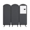 72 x 66 inch Freestandings Privacy Panel 3 Panel 24 inch Panels