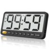 7.6'' Large Digital Kitchen Timer - 99H Countdown and Visual Light Alert