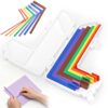 7PCS Paper Crafting Alignment Guides with Storage Case