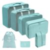 7pcs Travel Organizer Storage Bags Set
