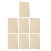7pcs Unfinished Basswood Boards 12x8x0.12 Inch Rectangle Sheets