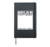 7 Year Old Birthday Bruh It's My 7th Birthday Sign My Hardcover Journal, Black