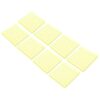 800 Sheets Lined Self-Adhesive Note Pads Yellow Paper
