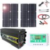 800W Off-Grid Solar Panel Kit with 50A Charge Controller(50W)