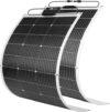 800W Solar Panel Kit, 2x400W Flexible Monocrystalline RV Solar Panel